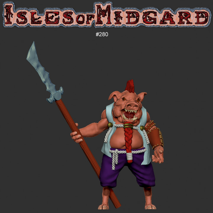 IoM Pigryn 'Beastmen' Pig'Ynz Warrior #01