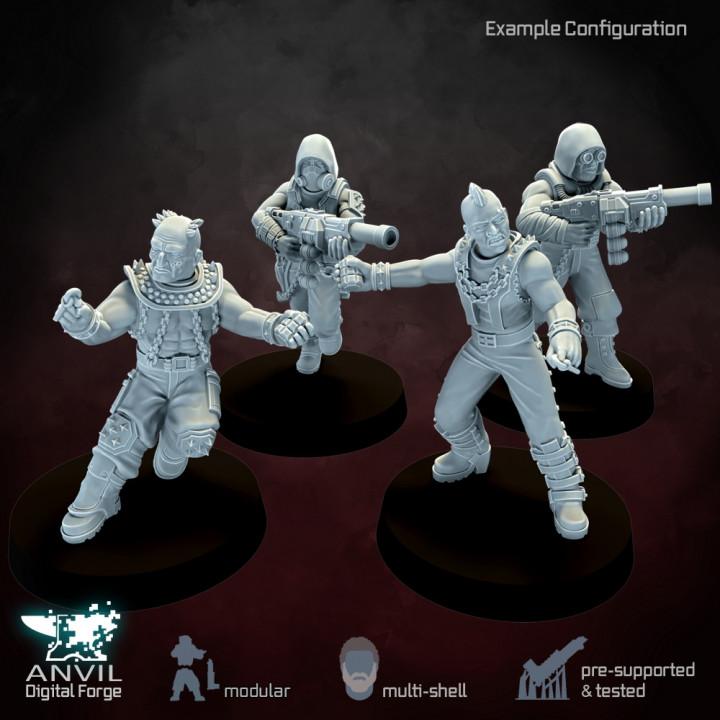 Sci-Fi Gangers - Anvil Digital Forge May 2024 image