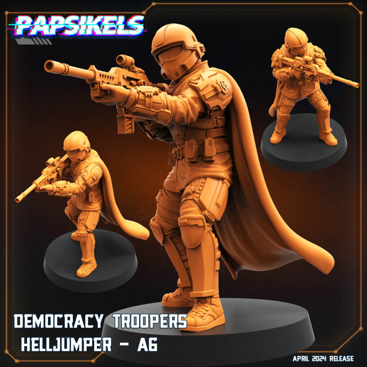 DEMOCRACY TROOPER HELLJUMPER - A6 image