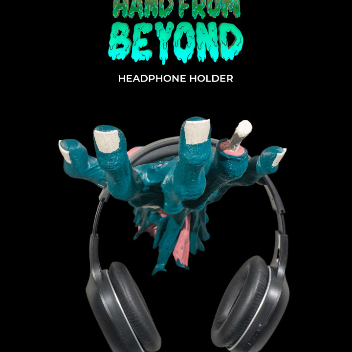 Hand from Beyond Headphone Holder