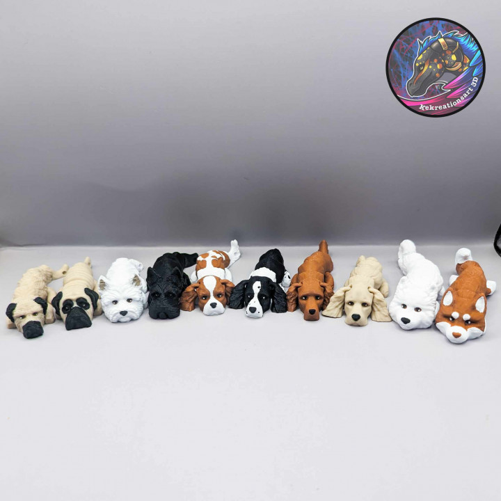 Baby Dog Set 5 (Set of 10)