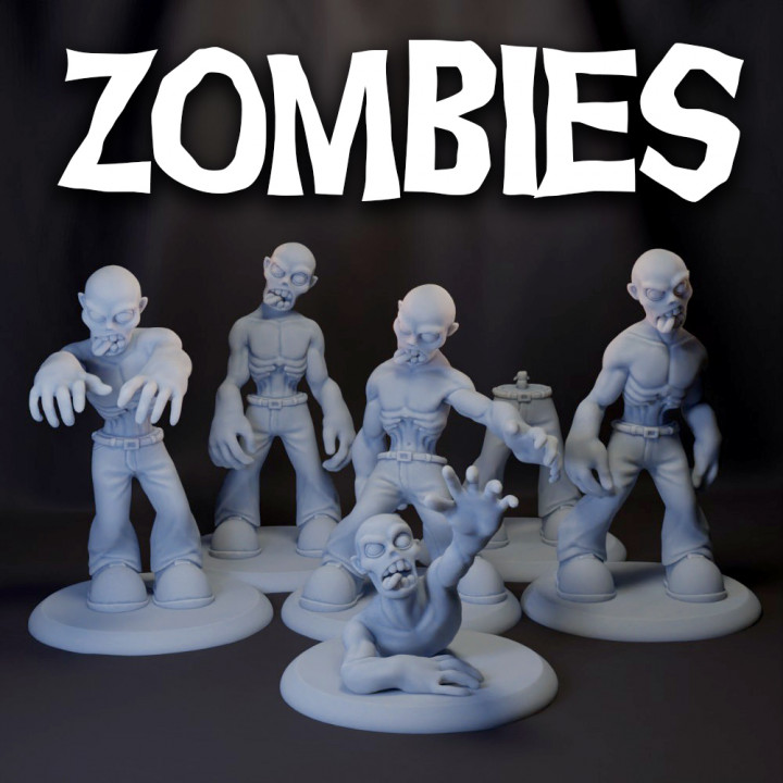 Stylized Zombie Hoard Pack! image