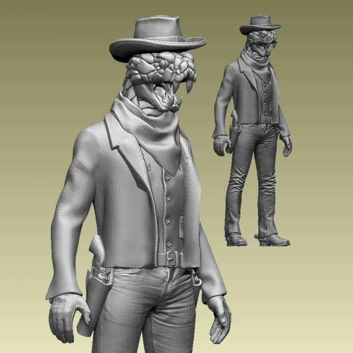snake cowboy
