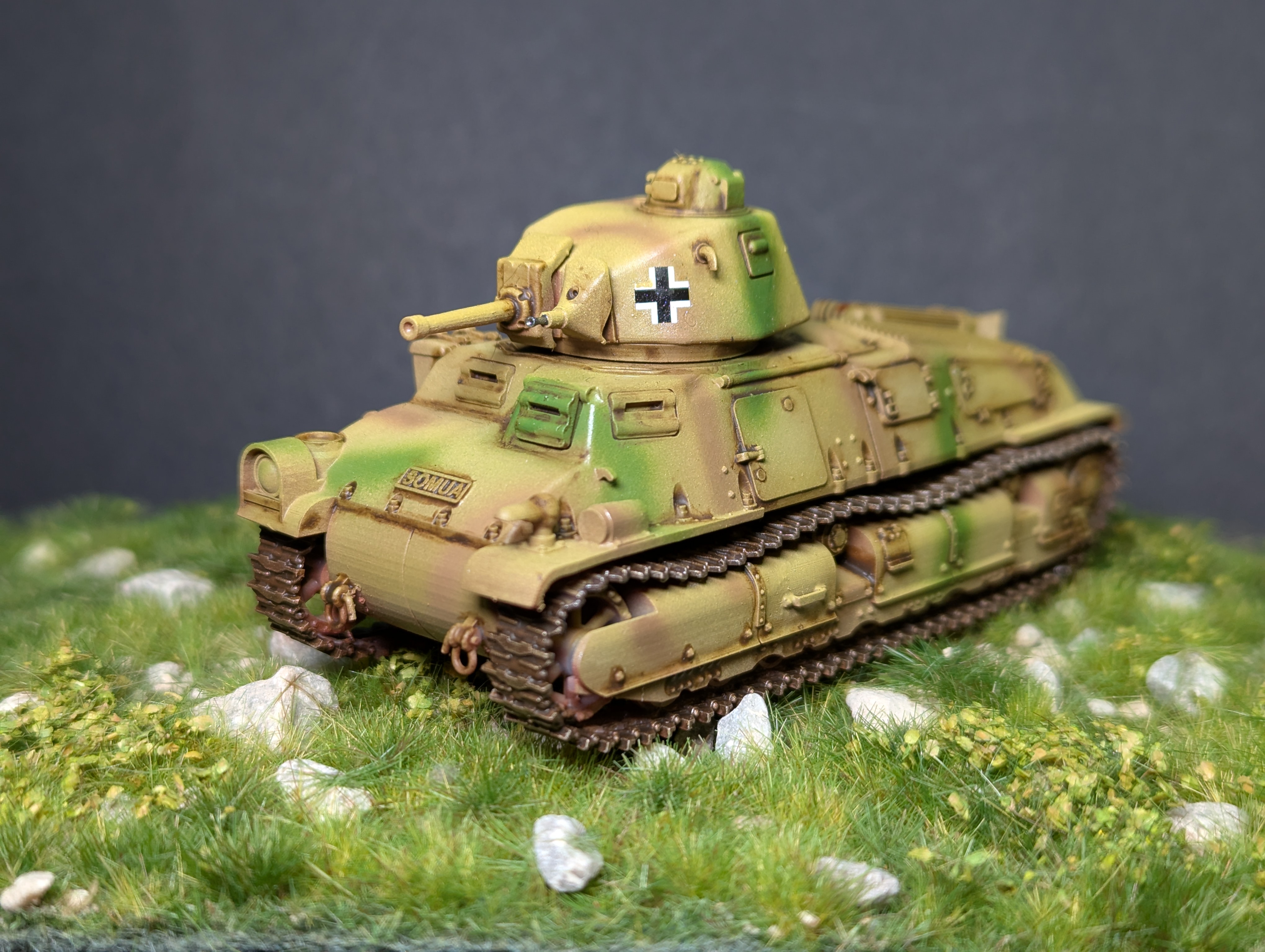 グンゼ産業 SOMUA S35 プラモデル 1/35 希少 1/35 グンゼ産業 ソミュア S35 戦車 プラモ - メルカリ