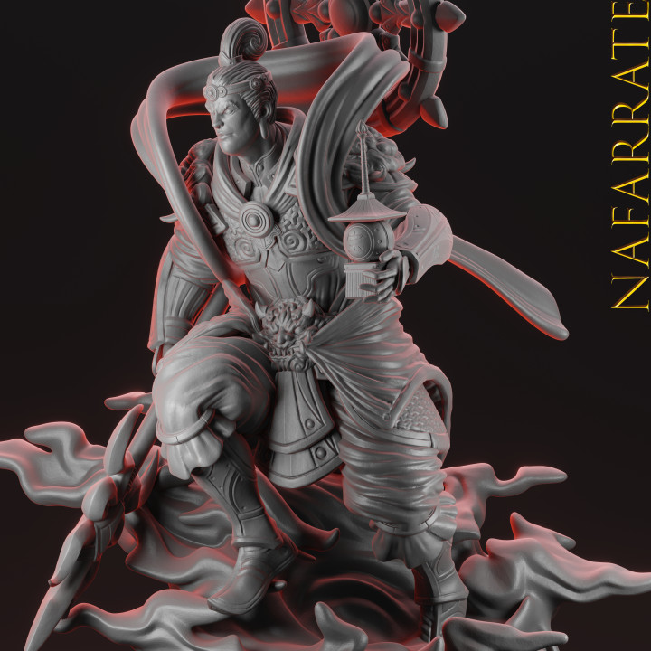 3D Printable Bishamonten : God of warriors by Nafarrate Designs