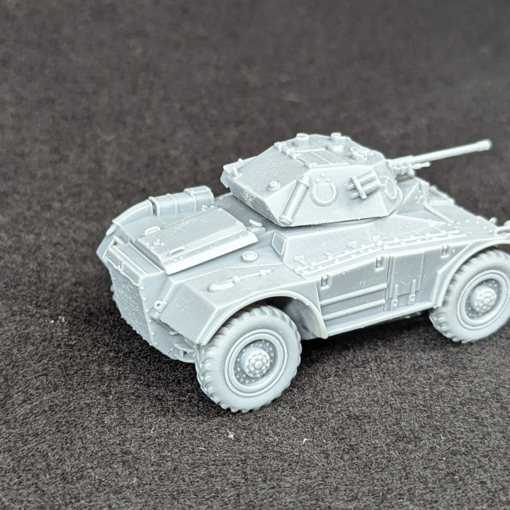 STL PACK - 16 BRITISH wheeled armored cars of WW2 (1:56, 28mm) - PERSONAL USE image