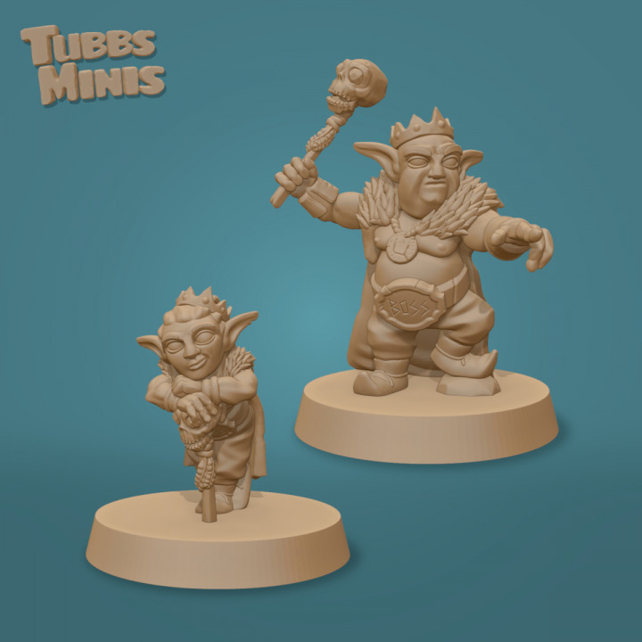 Goblin Bosses - Classic Monsters - Fantasy Miniatures