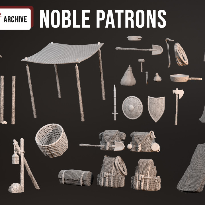 24-01 Campsite - Noble Patrons