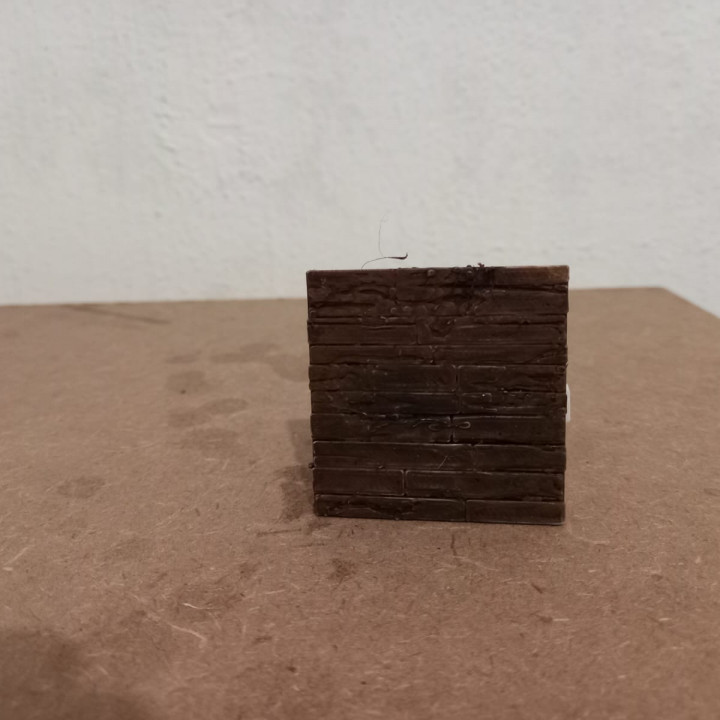 3D Printable Vulcano's instant Fortress sample Floor by Víctor Iván Coello