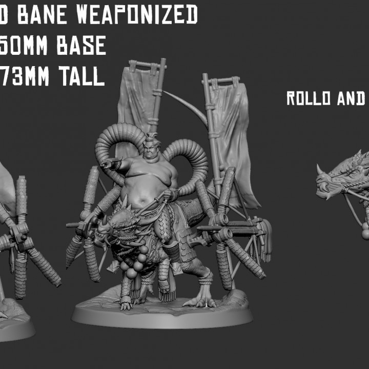 Rollo and Bane Weaponized (2 poses) image