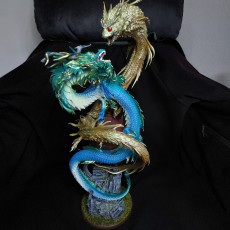 Picture of print of Dragon Dance ( 30cm piece)