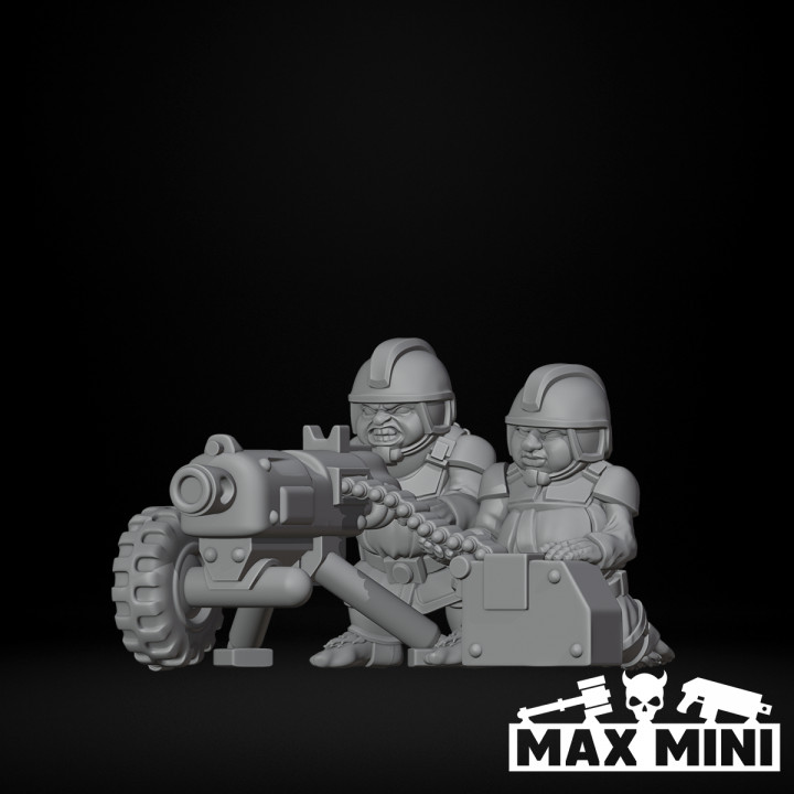 Half Guard Machine Gun Team image