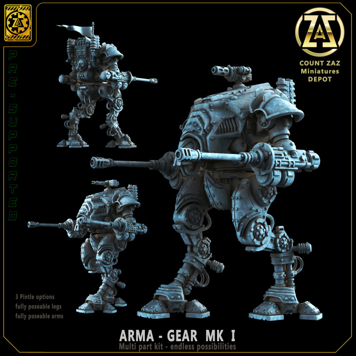 ARMOUR - GEAR - Squire Class Fighting Mech image