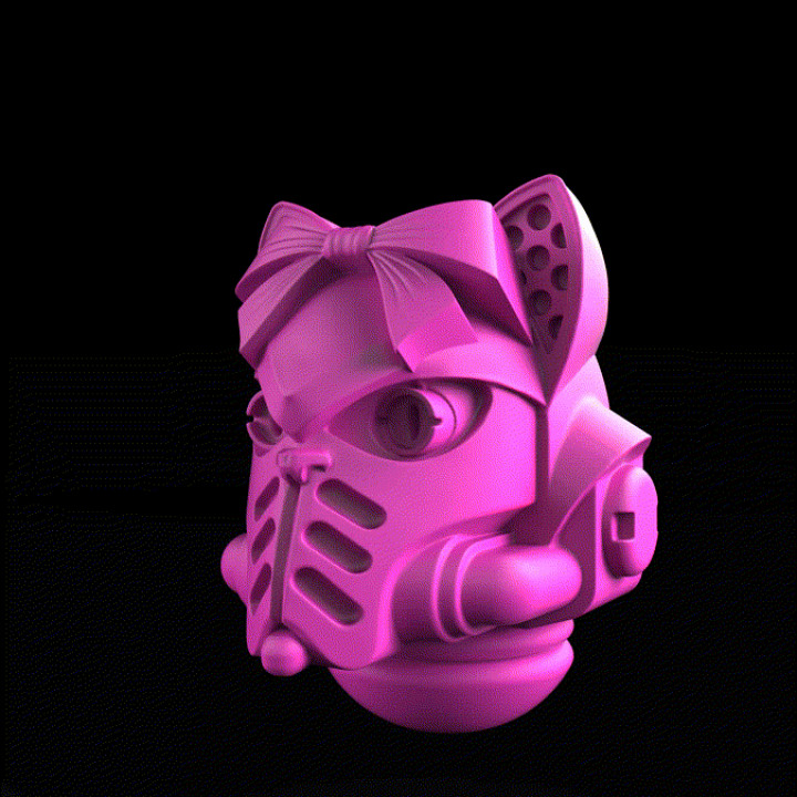 PURMARIS - CAT - HEADS / HELMETS + Halo Kitty image