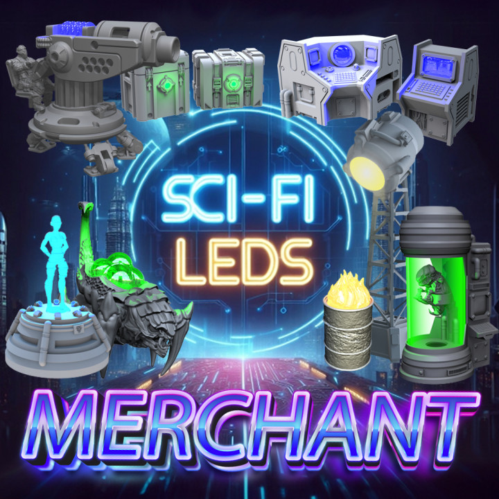 Sci-fi LEDS Vol. 1 - Merchant Tier's Cover