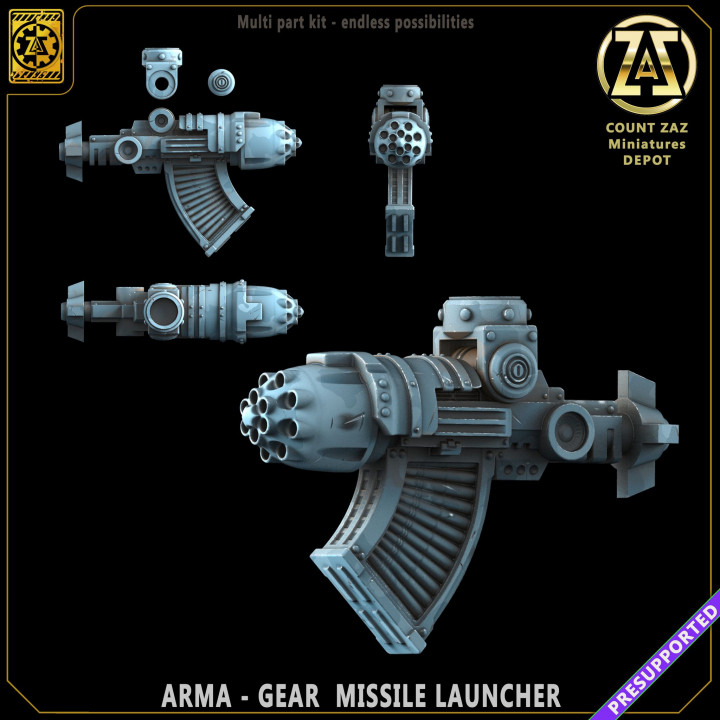 ARMA-GEAR - MISSILE LAUNCHER image
