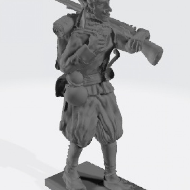 Napoleonic Wars Ottoman "Nizam I Cedid" Infantry in Campaign Dress Pt2