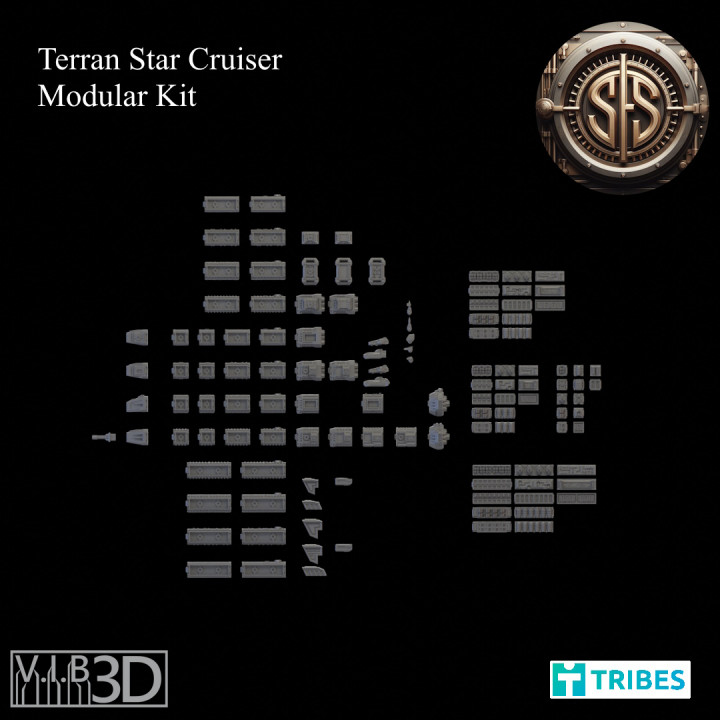 Terran Star Cruiser Modular Kit image