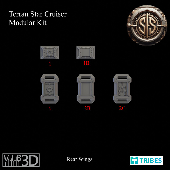 Terran Star Cruiser Modular Kit image