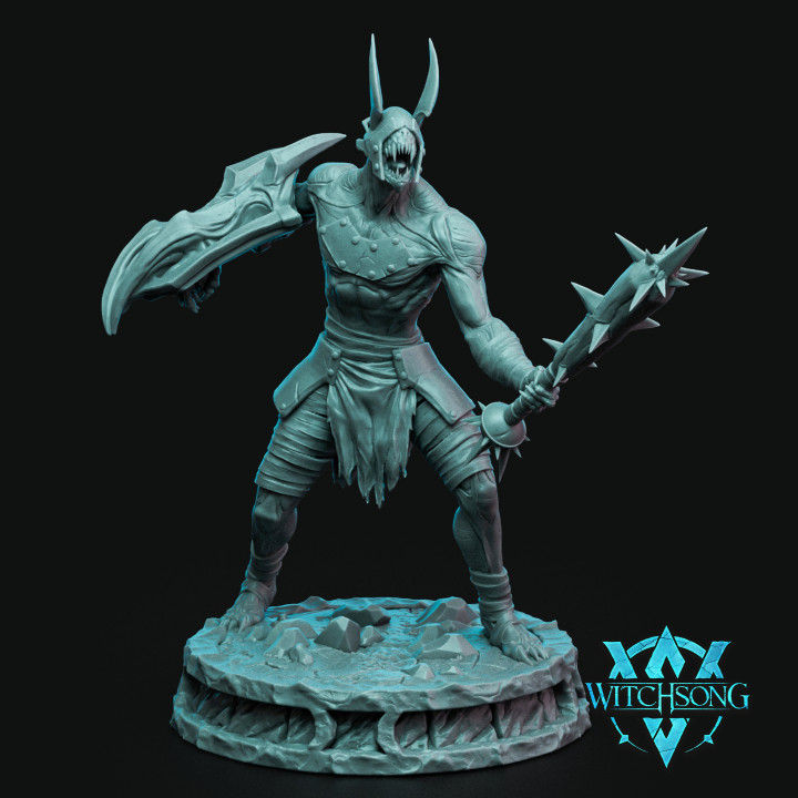 3D Printable Hellforged Thralls by Witchsong Miniatures