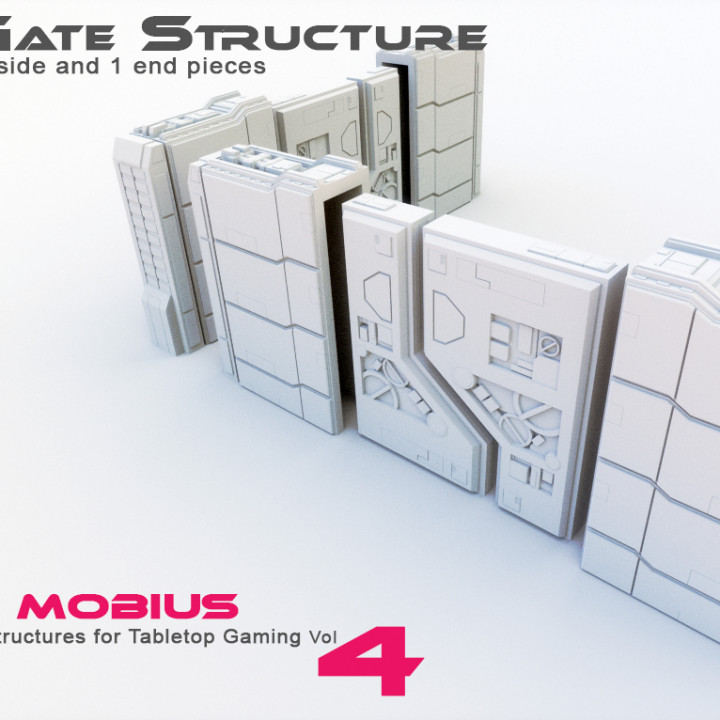 Scifi Structures for Tabletop Gaming Vol 4 image