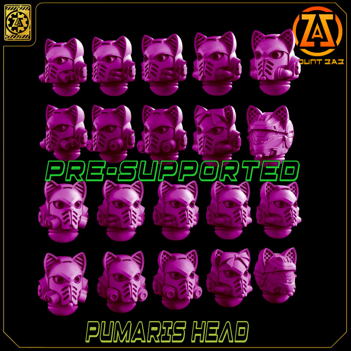 FREE SAMPLE! - 1 PURMARIS - KITTY CAT MARINE HEAD image