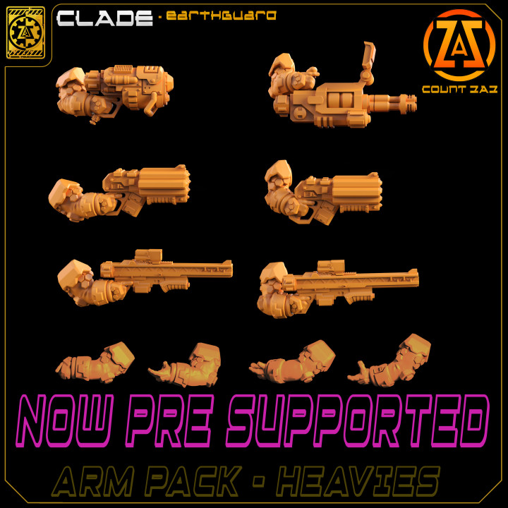 CLADE - ARM PACK - HEAVY WEAPONS image