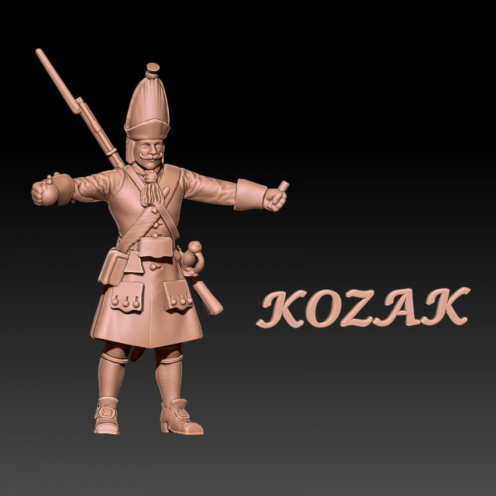 russian grenadier free GNW (1700-1721)
