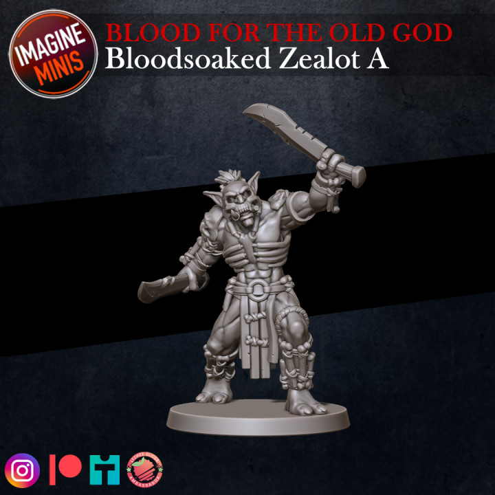 Blood For The Old God - Bloodsoaked Zealot A