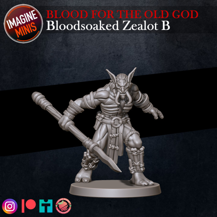 WP - Blood For The Old God - Bloodsoaked Zealot B image