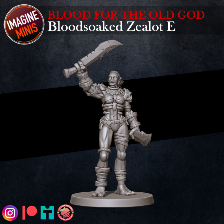 Blood For The Old God - Bloodsoaked Zealot E