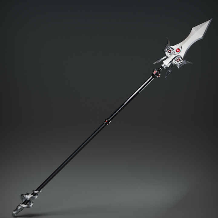 Izanami Spear - Rize-size and tabletop version