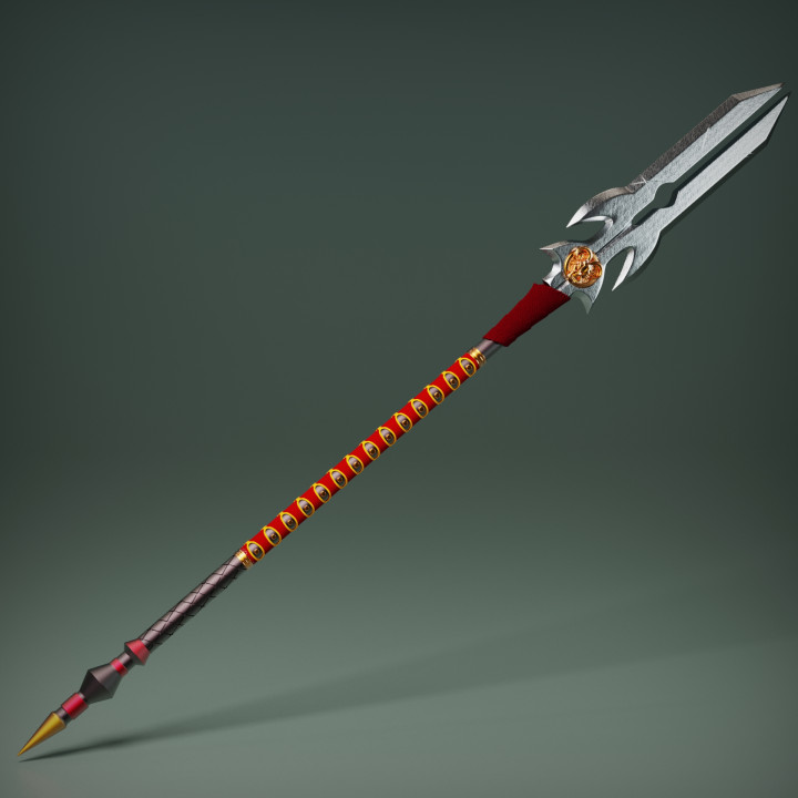 Kagutsuchi Spear - Real-size and tabletop prop