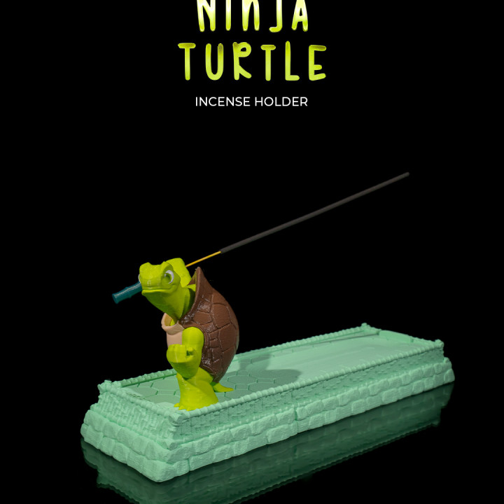 Ninja Turtle Incense Holder image