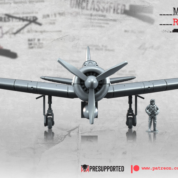 3D Printable WW2 Japanese Zero by BattleCat Miniatures