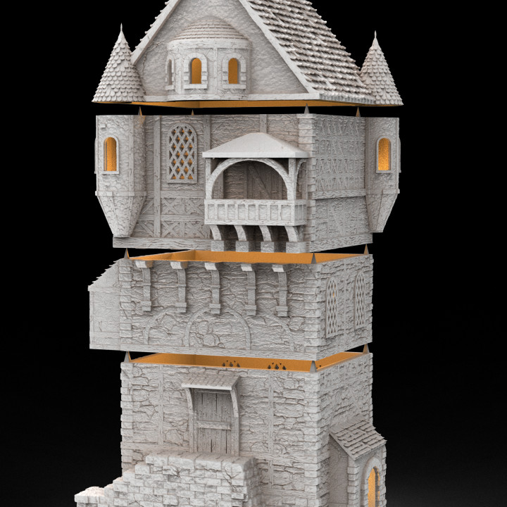 Medieval Tower House image