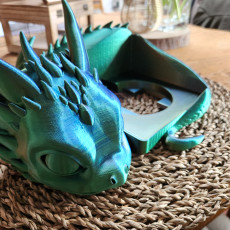 Picture of print of Little guardian baby dragon - compatible with Toniebox