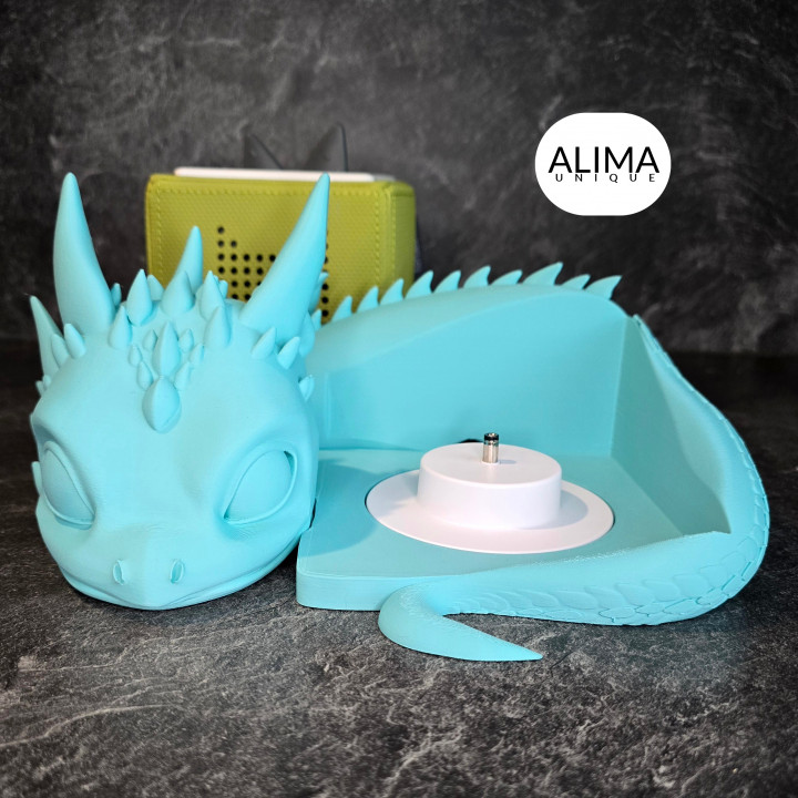 Little guardian baby dragon - compatible with Toniebox image