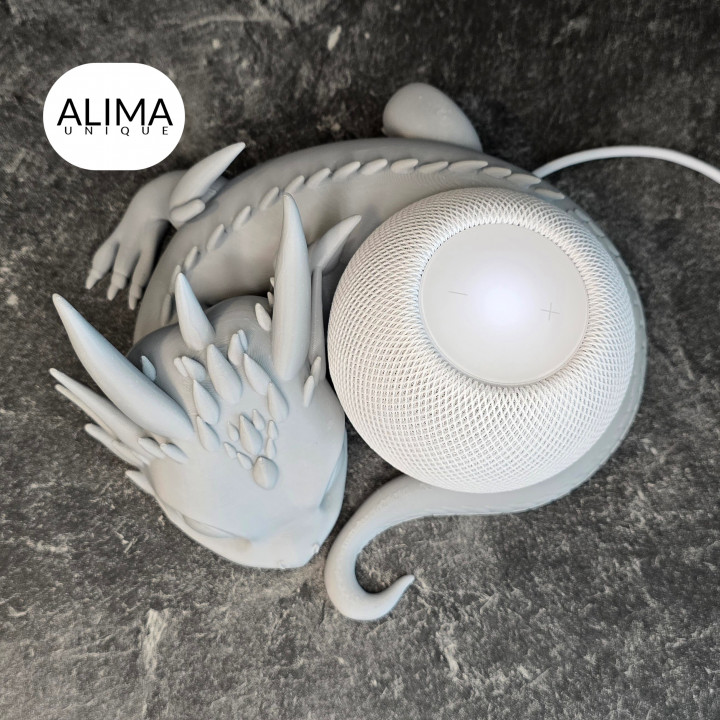 compatible HomePod mini - lying baby dragon image