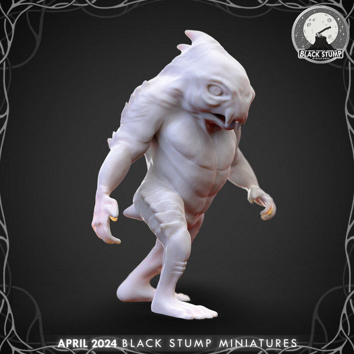 Drowner B, Pose C + Base + 5E Stats! image