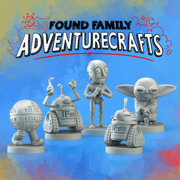 Space Friends Bundle - Anxiety Bot, Bucket Bot, Death Gonk, Swamp Gerblin