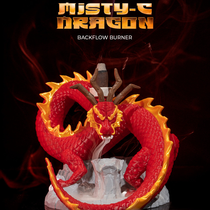 Misty-c Dragon Backflow Burner image