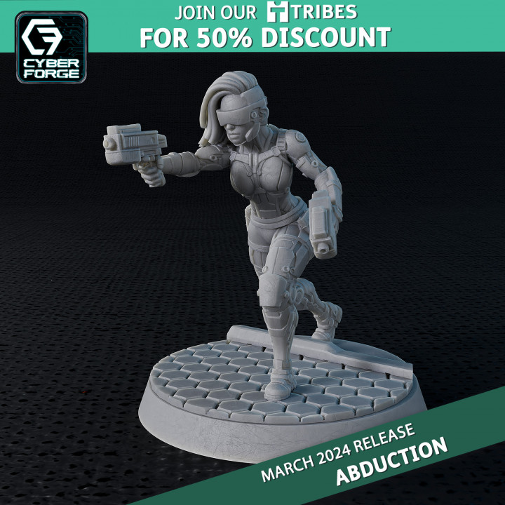 Cyber Forge Abduction Grid Runner Janet Jet image