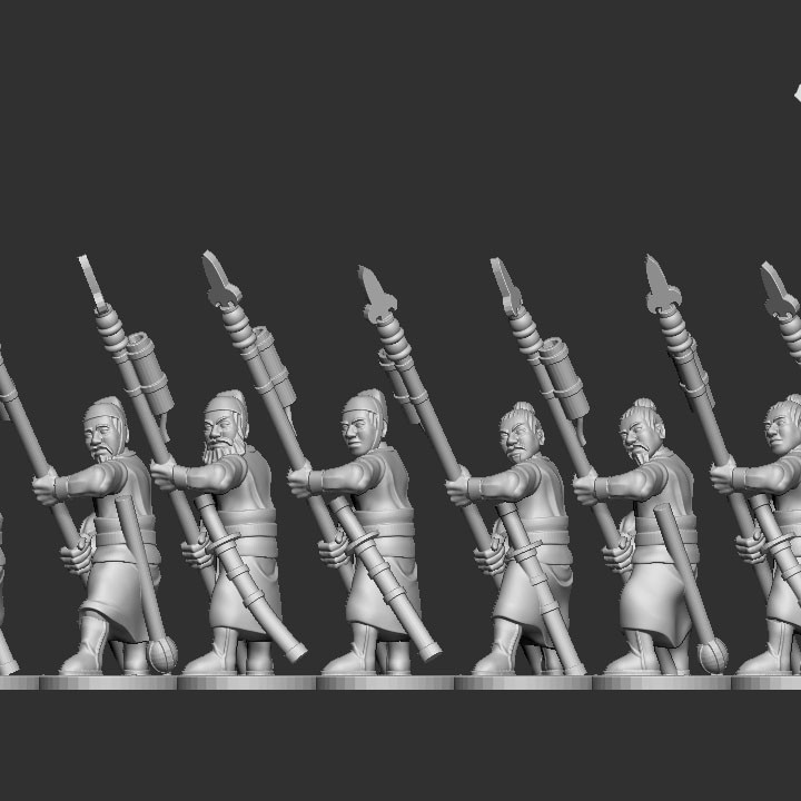 15mm Song Dynasty Firelance Foot image