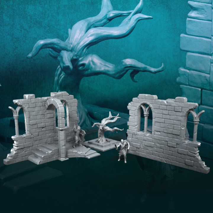 War Items - Ruins | Grey Castle | Fantasy