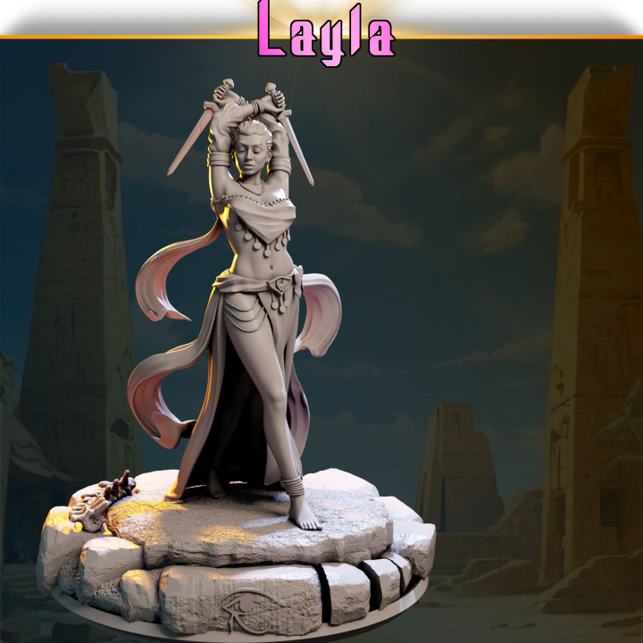 Layla from Ladies of the Desert's Cover