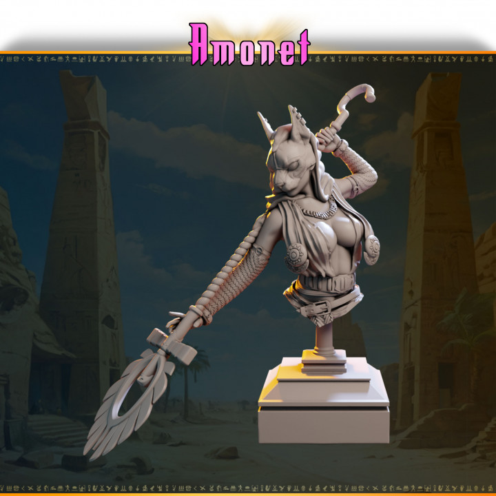 Amonet bust from Ladies of the Desert