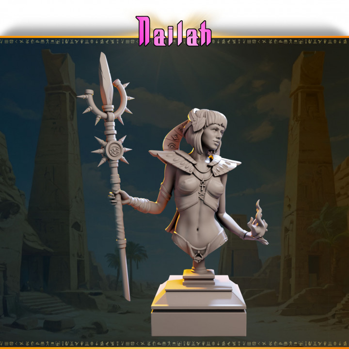 Nailah bust from Ladies of the Desert