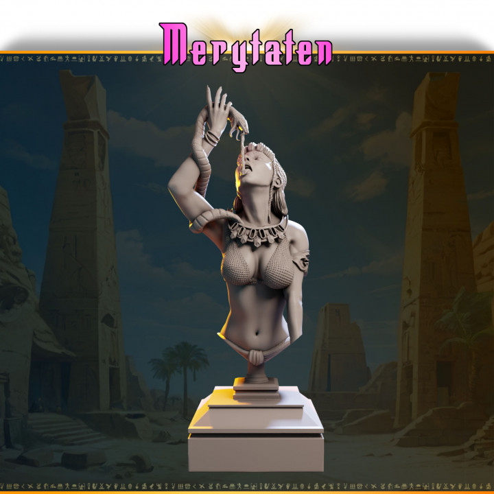 Merytaten bust from Ladies of the Desert's Cover