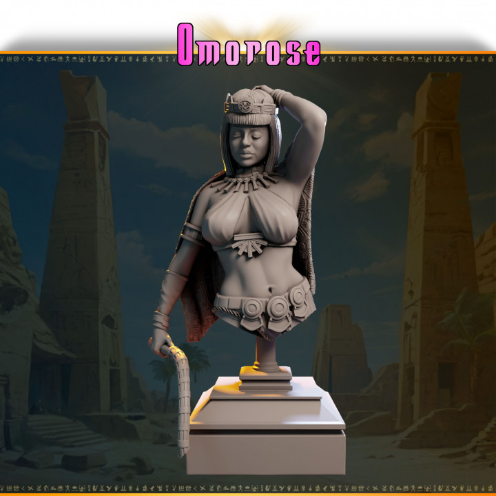 Omorose bust from Ladies of the Desert's Cover
